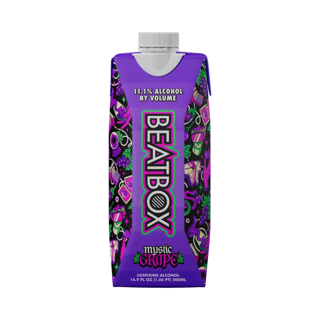 Beatbox Mystic Grape 500ml Carton