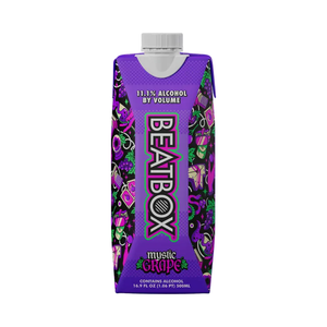 Beatbox Mystic Grape 500ml Carton