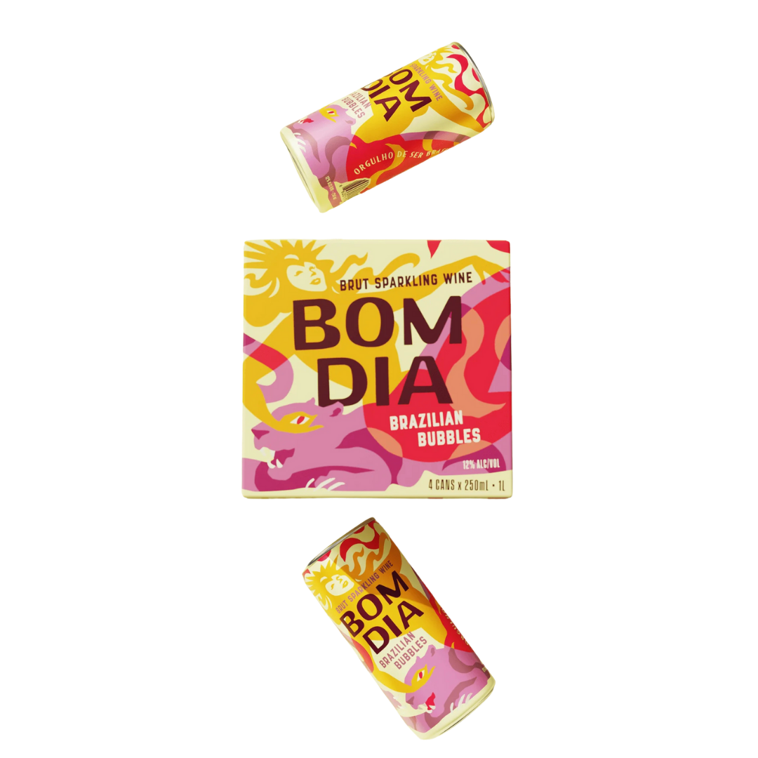 Bom Dia Brazilian Bubbles 4x250ml