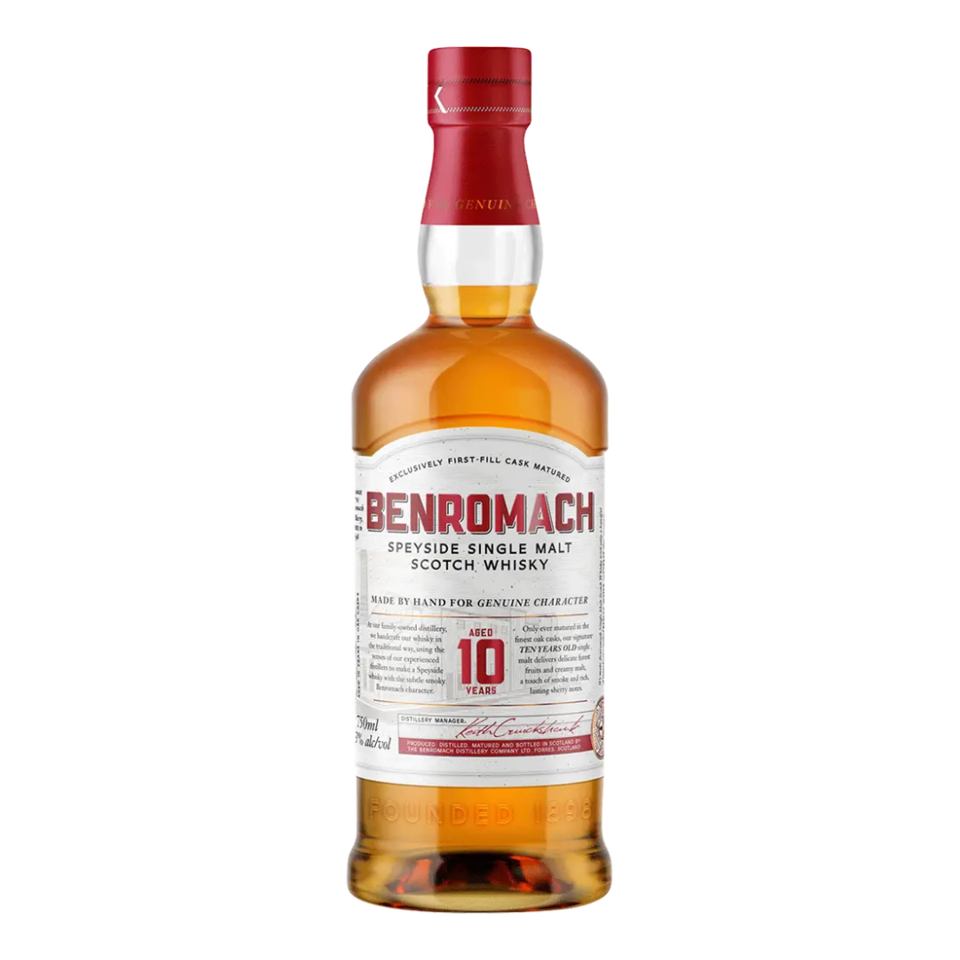 Benromach 10 Year Single Malt Scotch Whisky 750ml