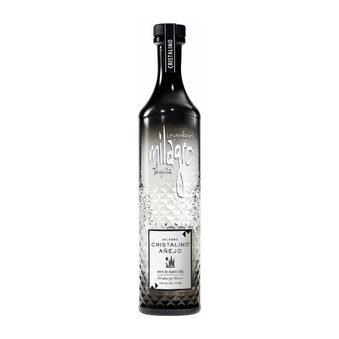 Milagro Cristalino Añejo Tequila 750ml