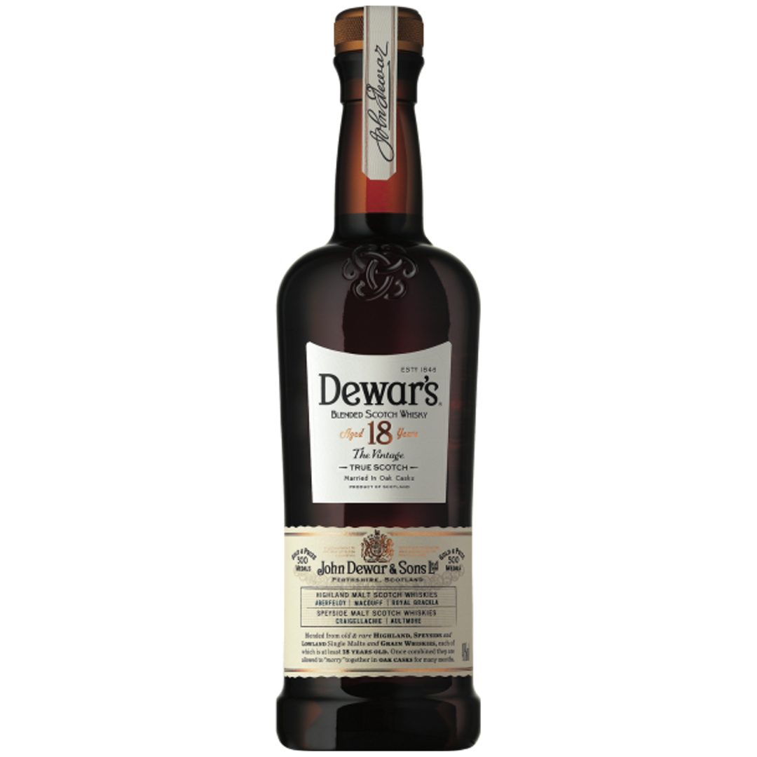 Dewar's 18 Year Scotch Whisky 750ml