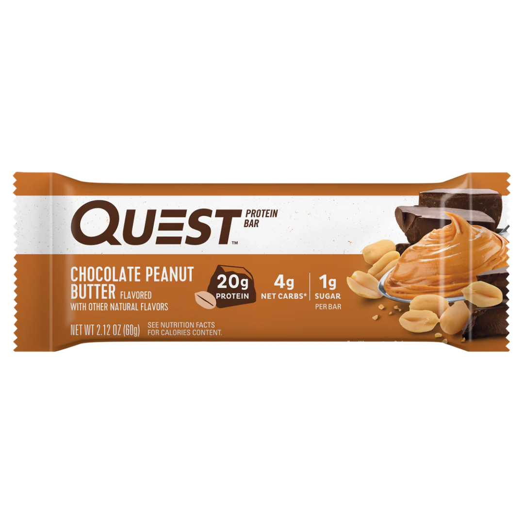 Quest Chocolate Peanut Butter Protein Bar 2.12oz