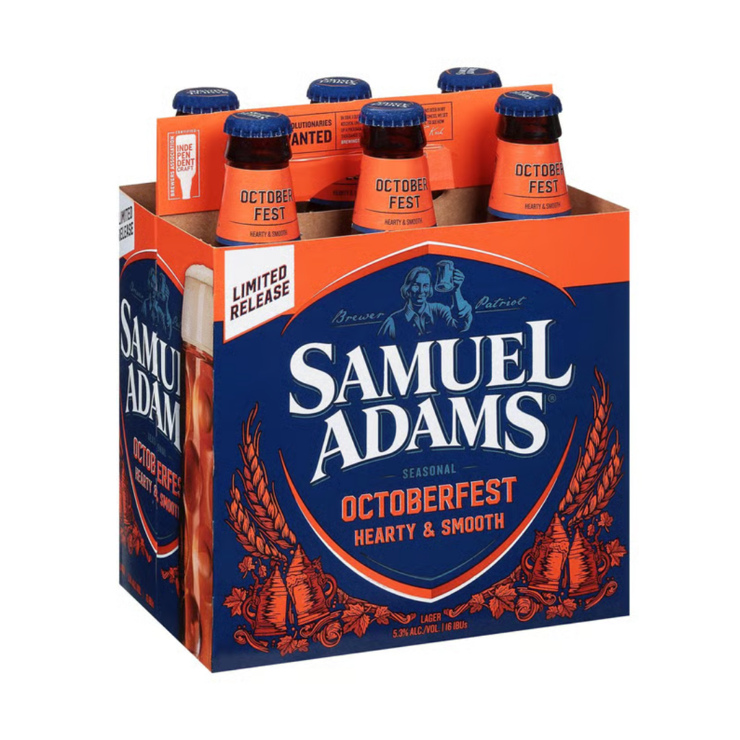 Samuel Adams Octoberfest 6x12oz Bottles