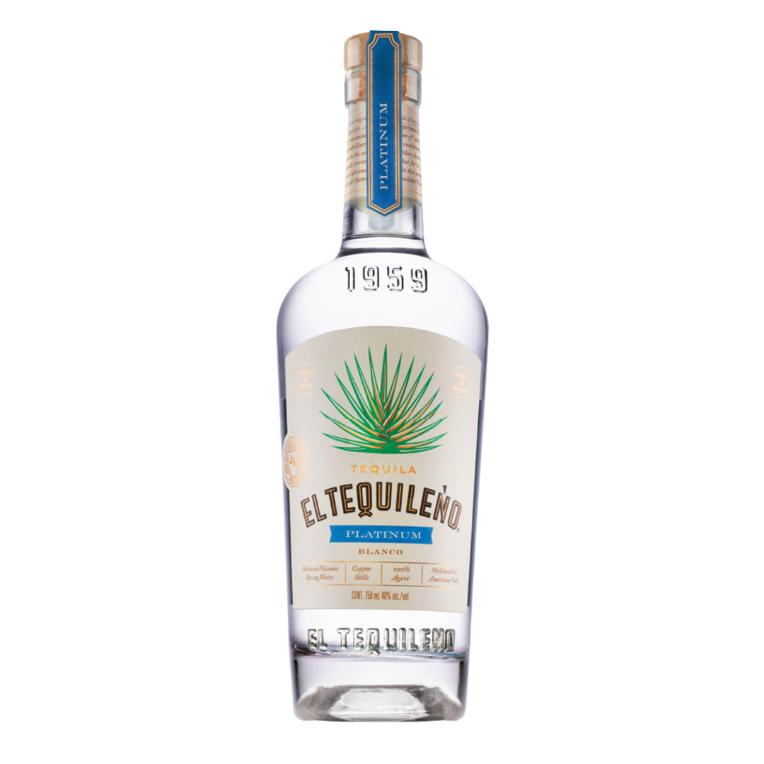 El Tequileno Platinum Blanco Tequila 750ml