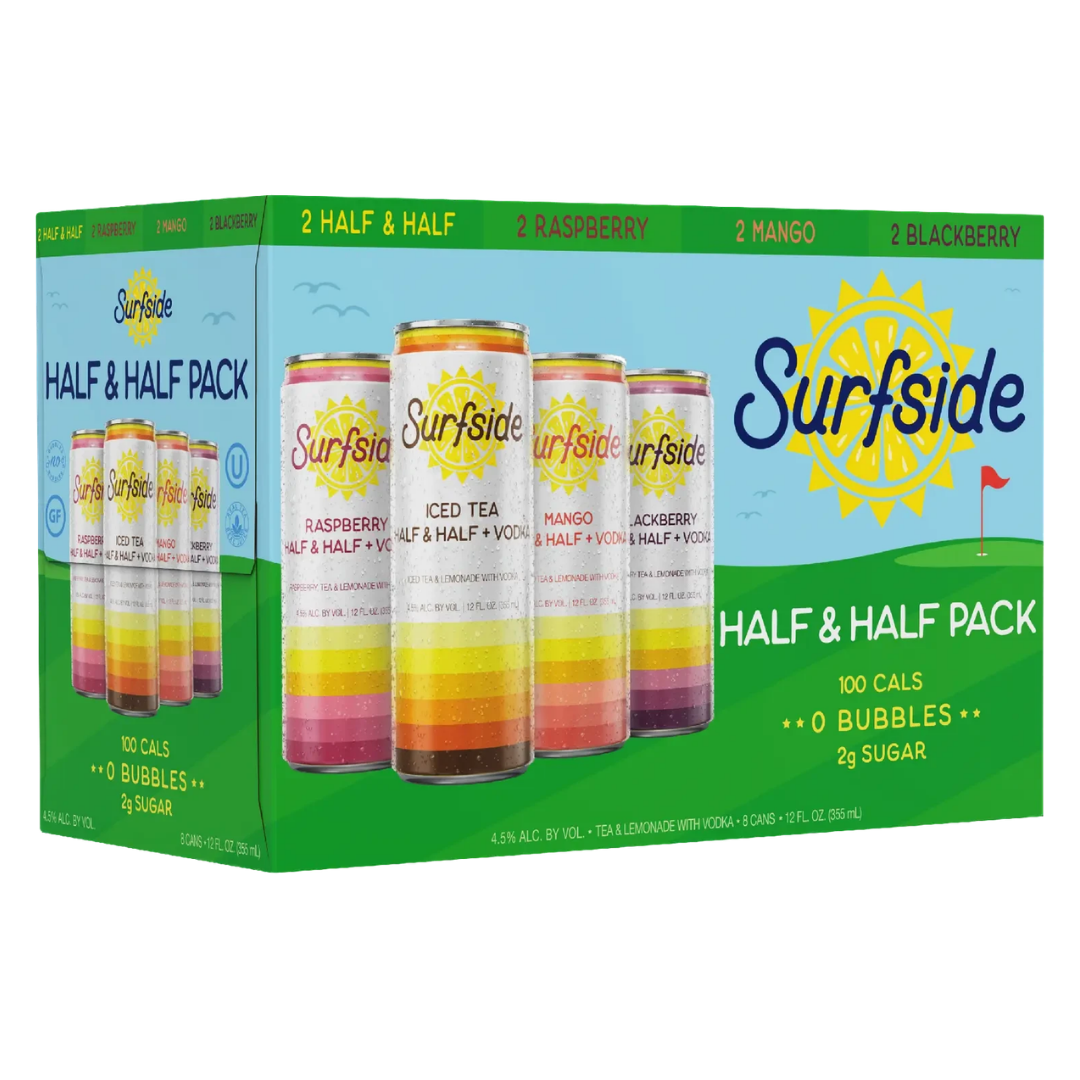 Sufside Variety Half & Half 8 pack Cans