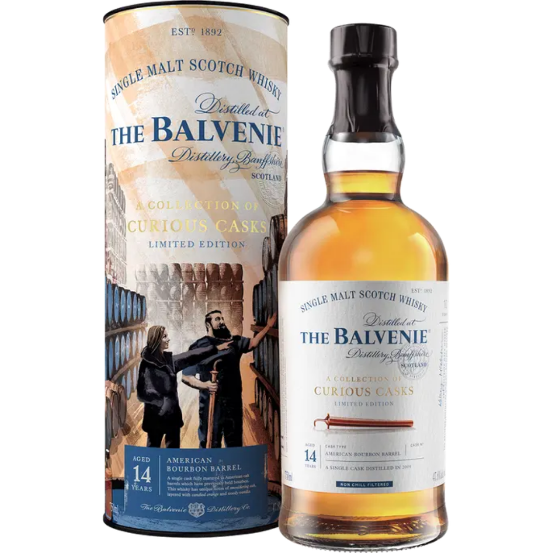The Balvenie 14 Year American Bourbon Barrel Cask Single Malt Scotch Whisky 750ml