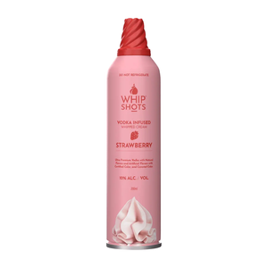 Whip Shots Strawberry Vodka Infused Whipped Cream 200ml