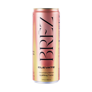 Brez Elevate Strawberry Mango Uplifting Tonic 12oz Can