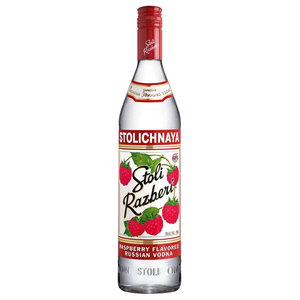 Stolichnaya Razberi Vodka 750ml