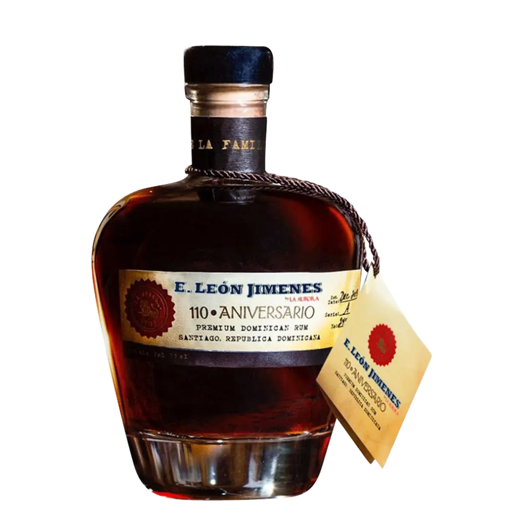 E Leon Jimenes 110 Aniversario Rum 750ml