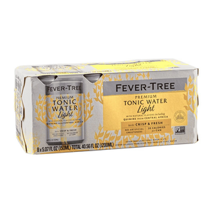 Fever Tree Light Tonic Water 8x150ml Cans
