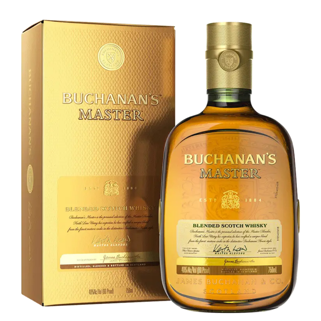 Buchanan's Master Blended Scotch Whiskey 750ml