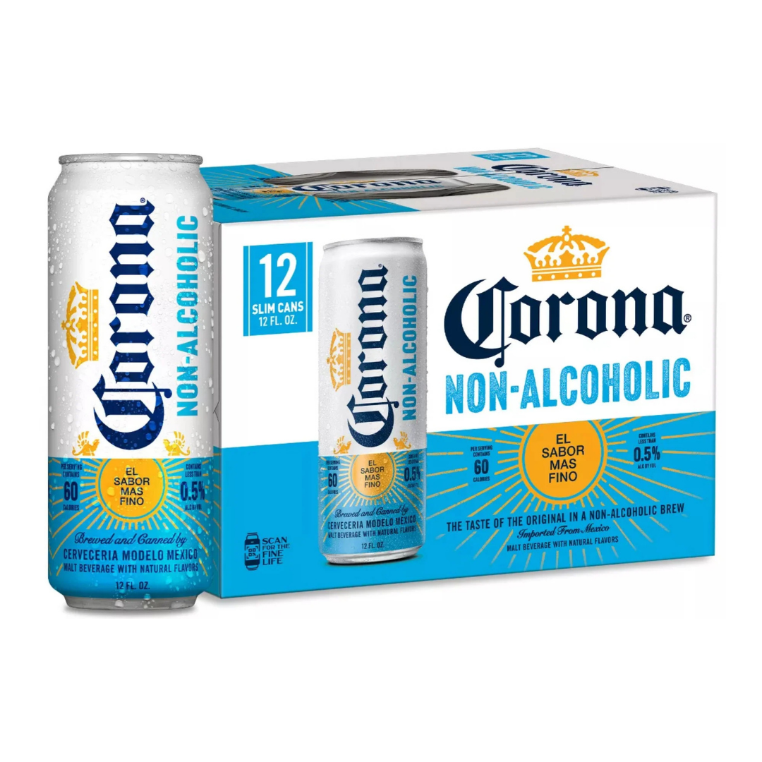 Corona Non Alcoholic 12x12oz Cans