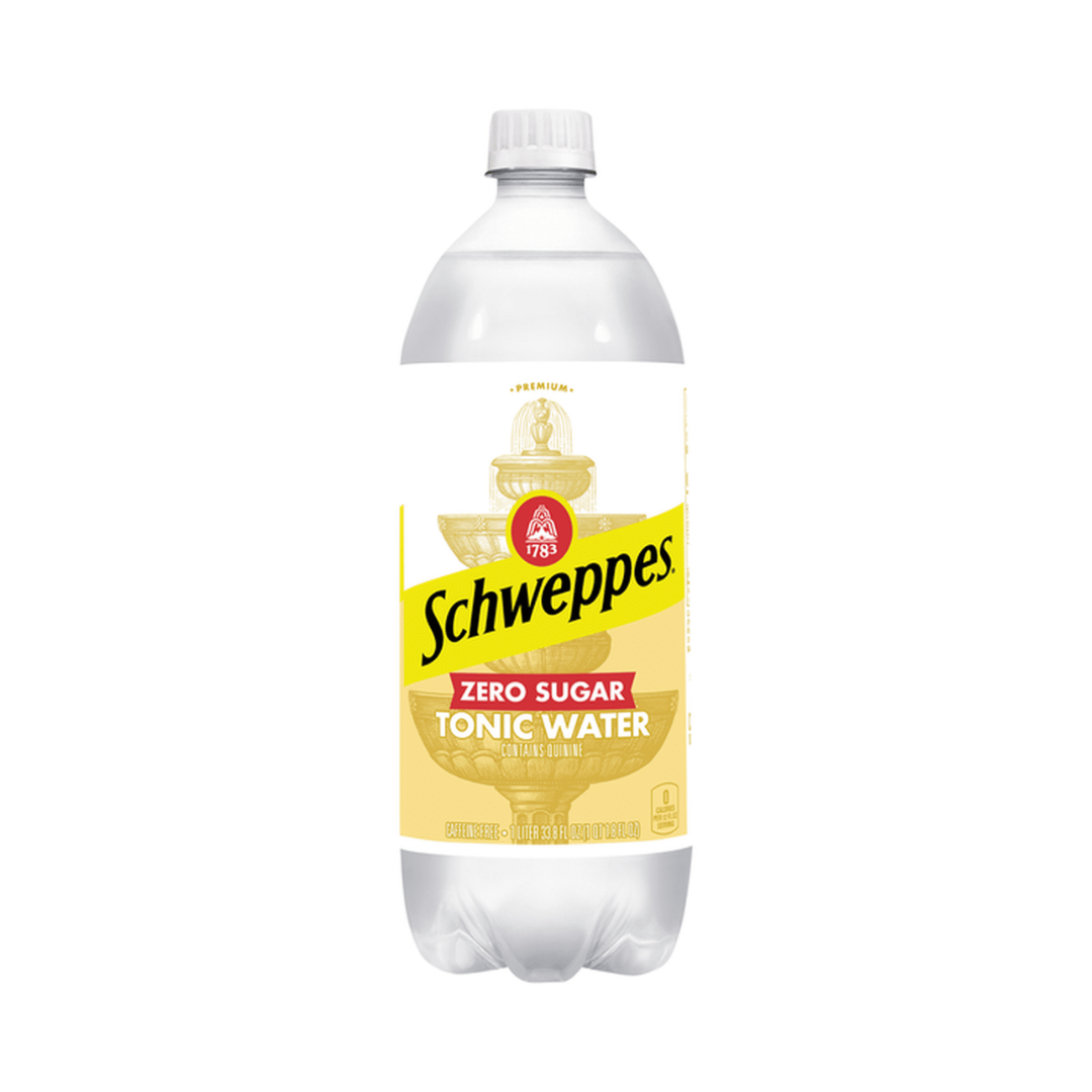 Schweppes Tonic Water Zero Sugar 1L
