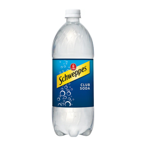 Schweppes Club Soda 1L