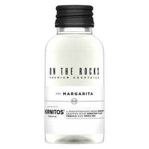 On the rocks the margarita crafted with hornitos plata tequila 100ml