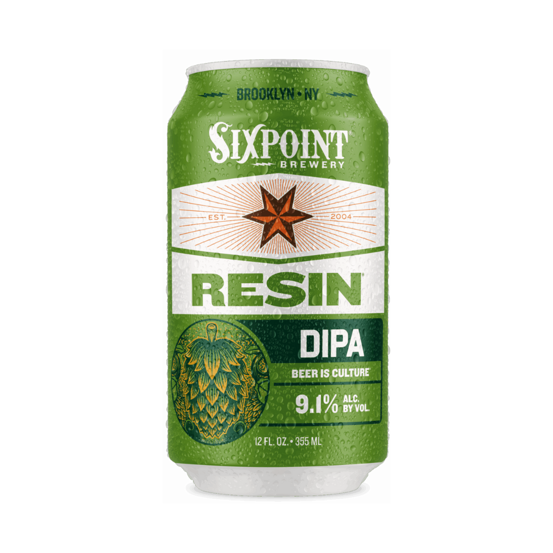 Sixpoint Resin DIPA 12oz Can