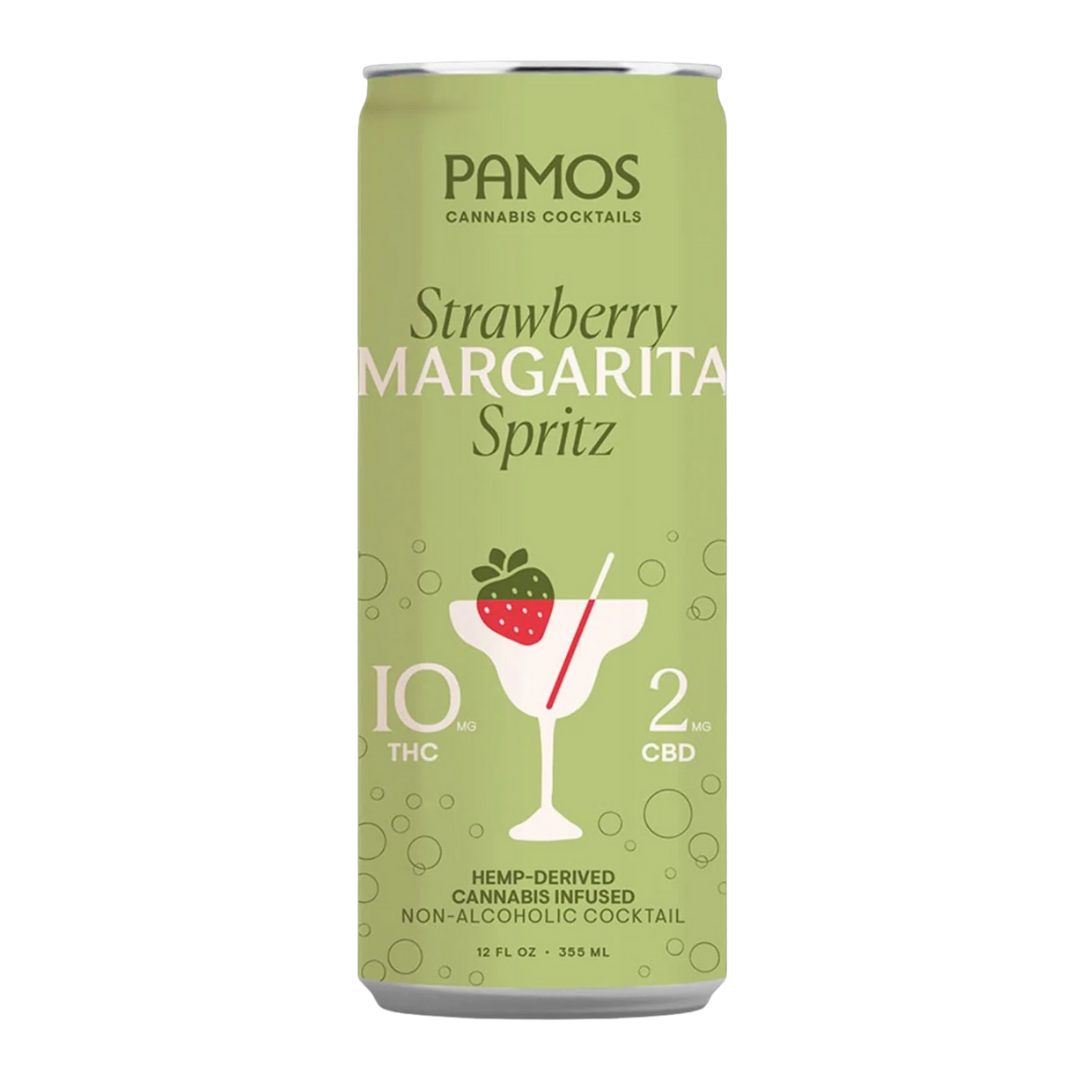 Pamos Strawberry Margarita Spritz 12oz Can