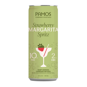 Pamos Strawberry Margarita Spritz 12oz Can