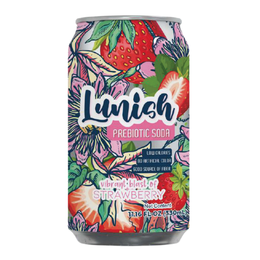 Lunish Prebiotic Soda 330ml Can