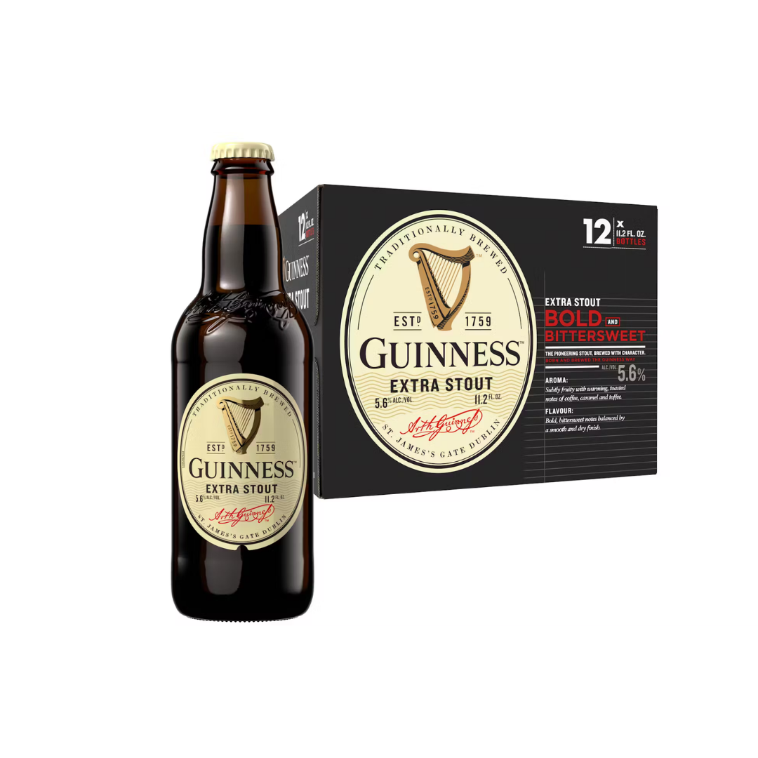 Guinness Extra Stout 12x11.2oz Bottles