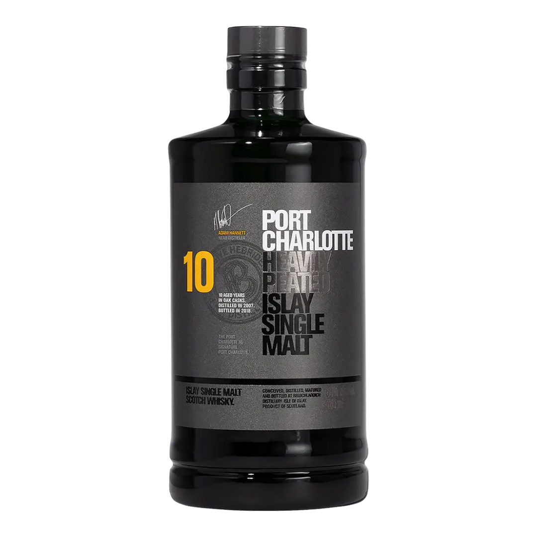 Bruichladdich Port Charlotte 10 Year Peated Scotch 750ml