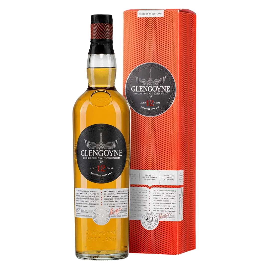 Glengoyne 12 Year Single Malt Scotch 750ml