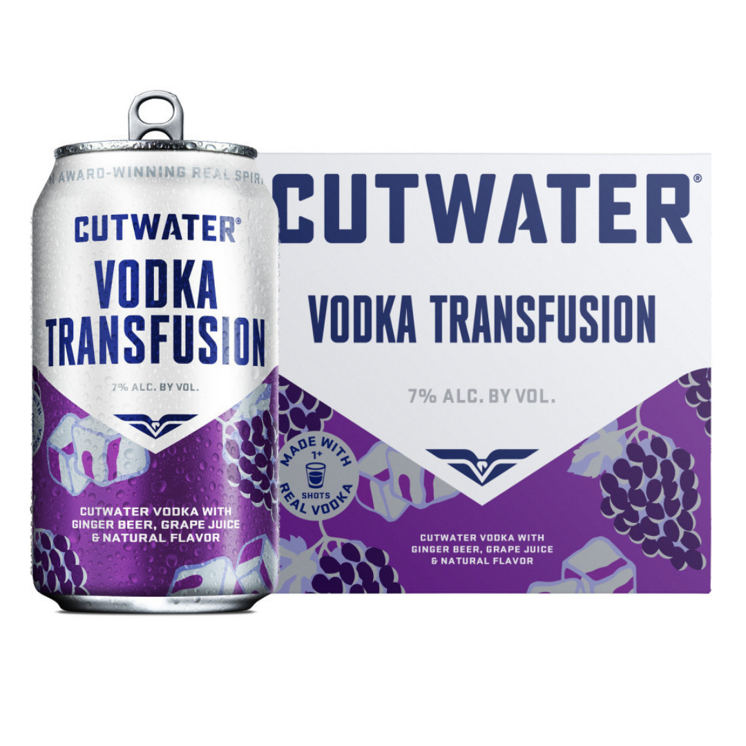 Cutwater Vodka Transfusion 4x12 oz Cans