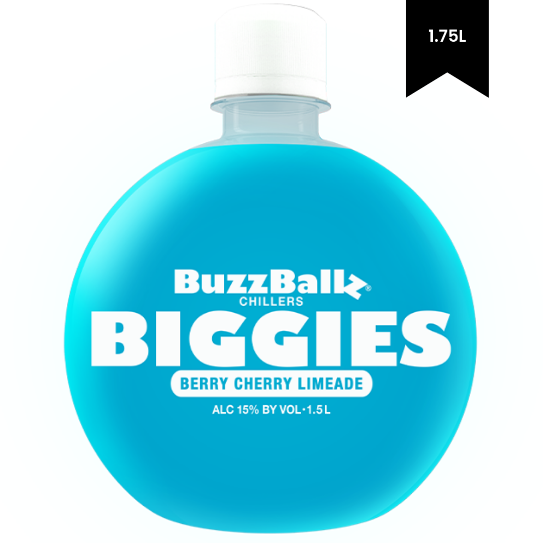 Buzzballz Biggies Berry Cherry Limeade 1.75L