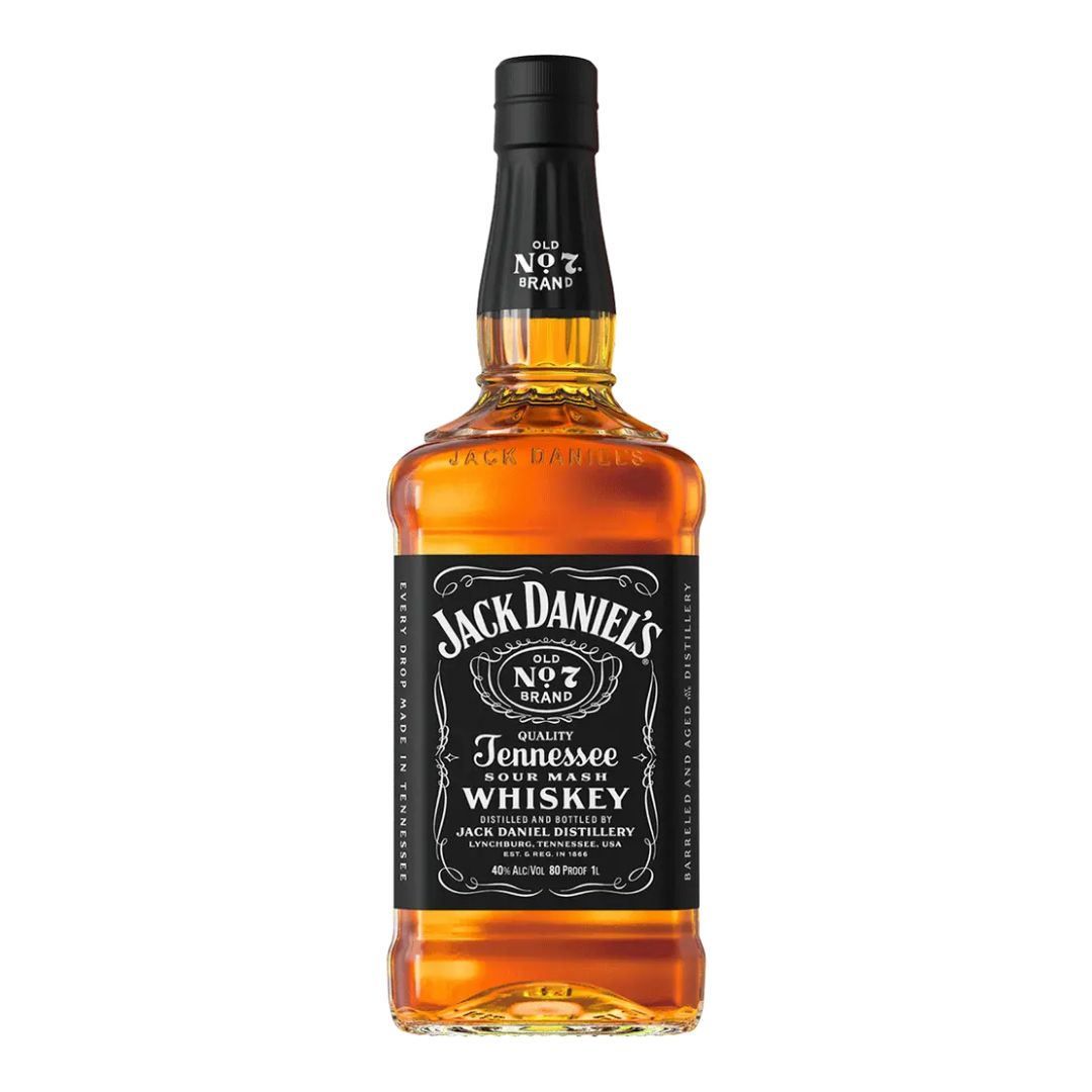 Jack Daniel's Black Label Tennessee Whiskey 1L