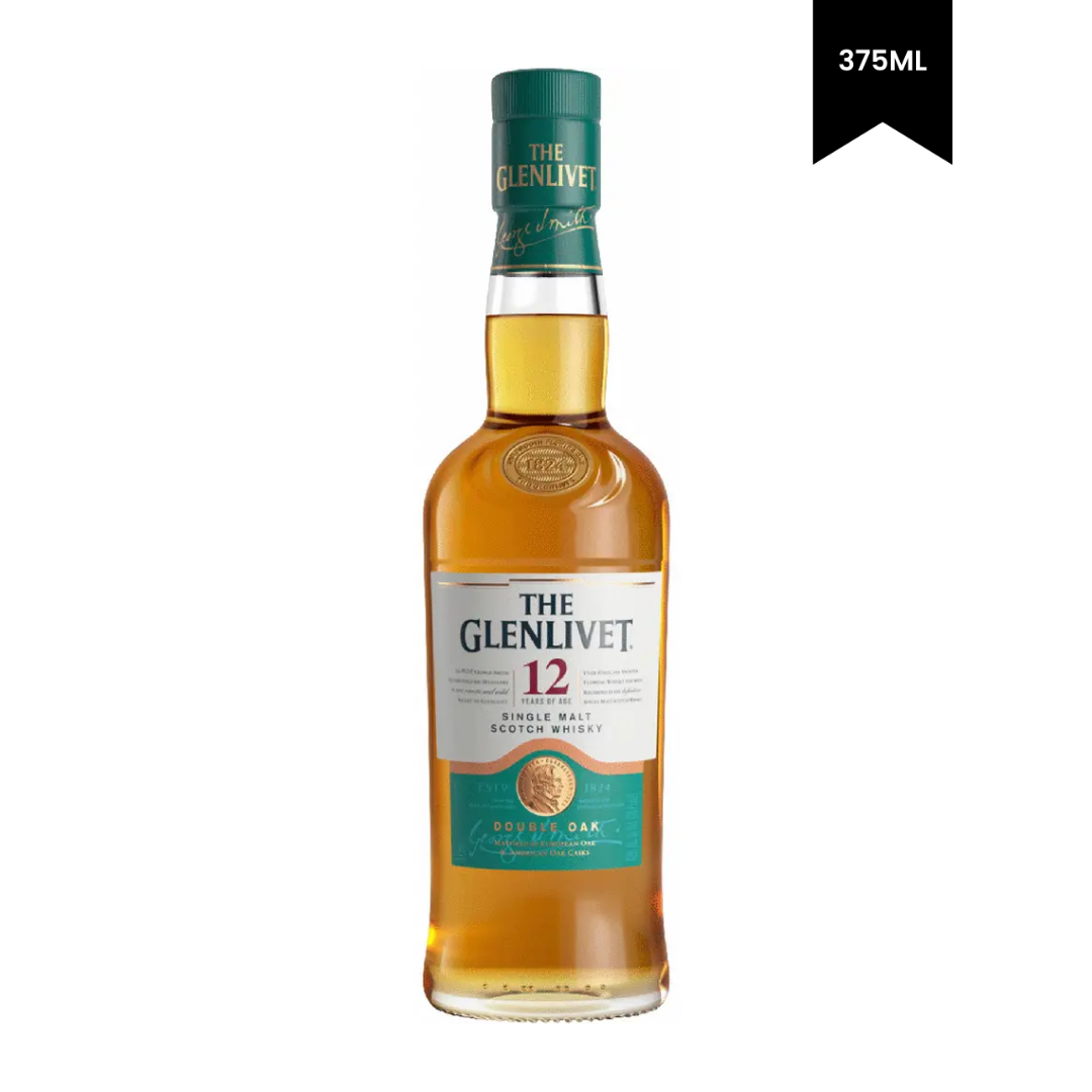 Glenlivet 12 Year Double Oak Scotch Whisky 375ml