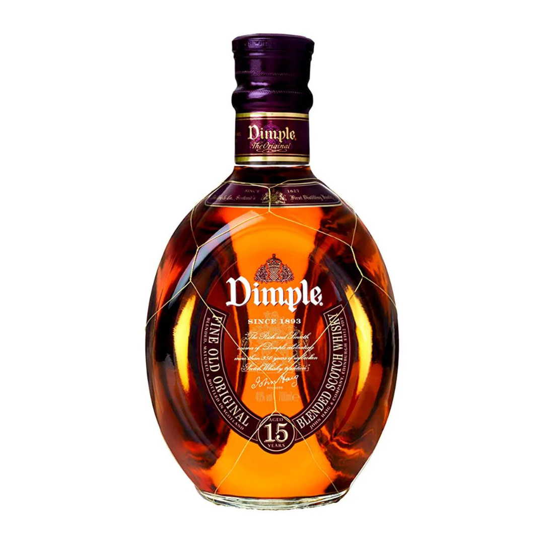The Dimple Pinch 15 Year Bleded Scotch Whiskey 750ml