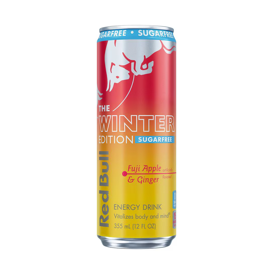 Red Bull Fuji Apple & Ginger Sugar Free 12oz Can