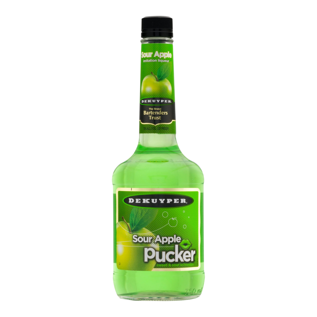 DeKuyper Sour Apple Liqueur 750ml