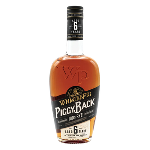 WhistlePig 6 Year PiggyBack Rye Whiskey 750ml