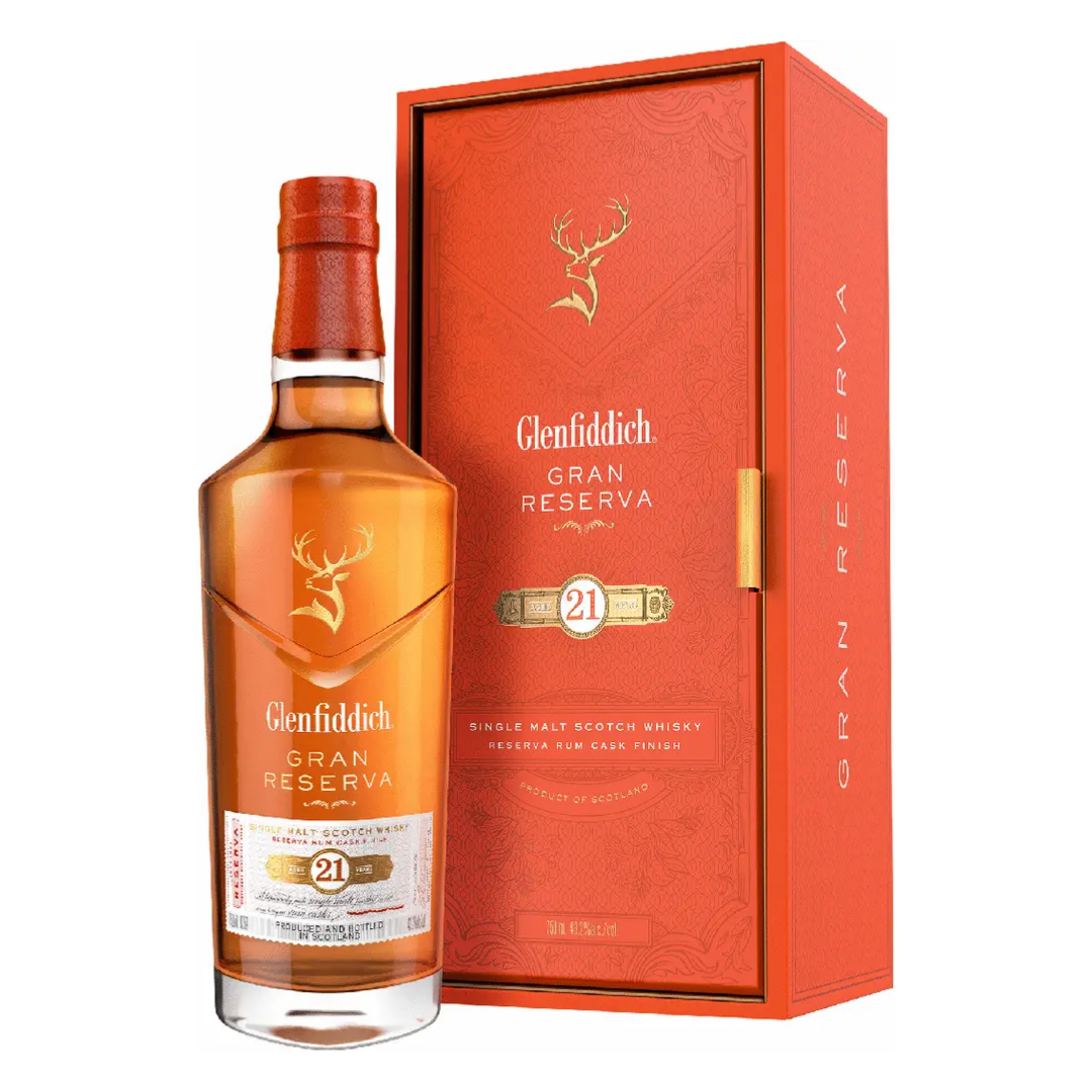 Glenfiddich Gran Reserva 21 Year Rum Cask Finish Scotch Whisky 750ml
