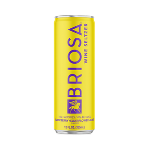 Briosa Wine Seltzer Blackberry + Elderflower + Rose 12oz Can