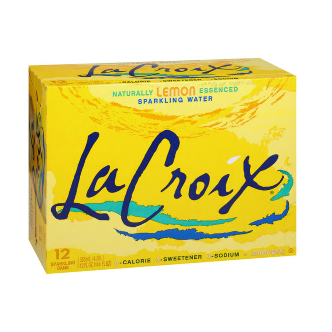 LaCroix Lemon 8x12oz Cans
