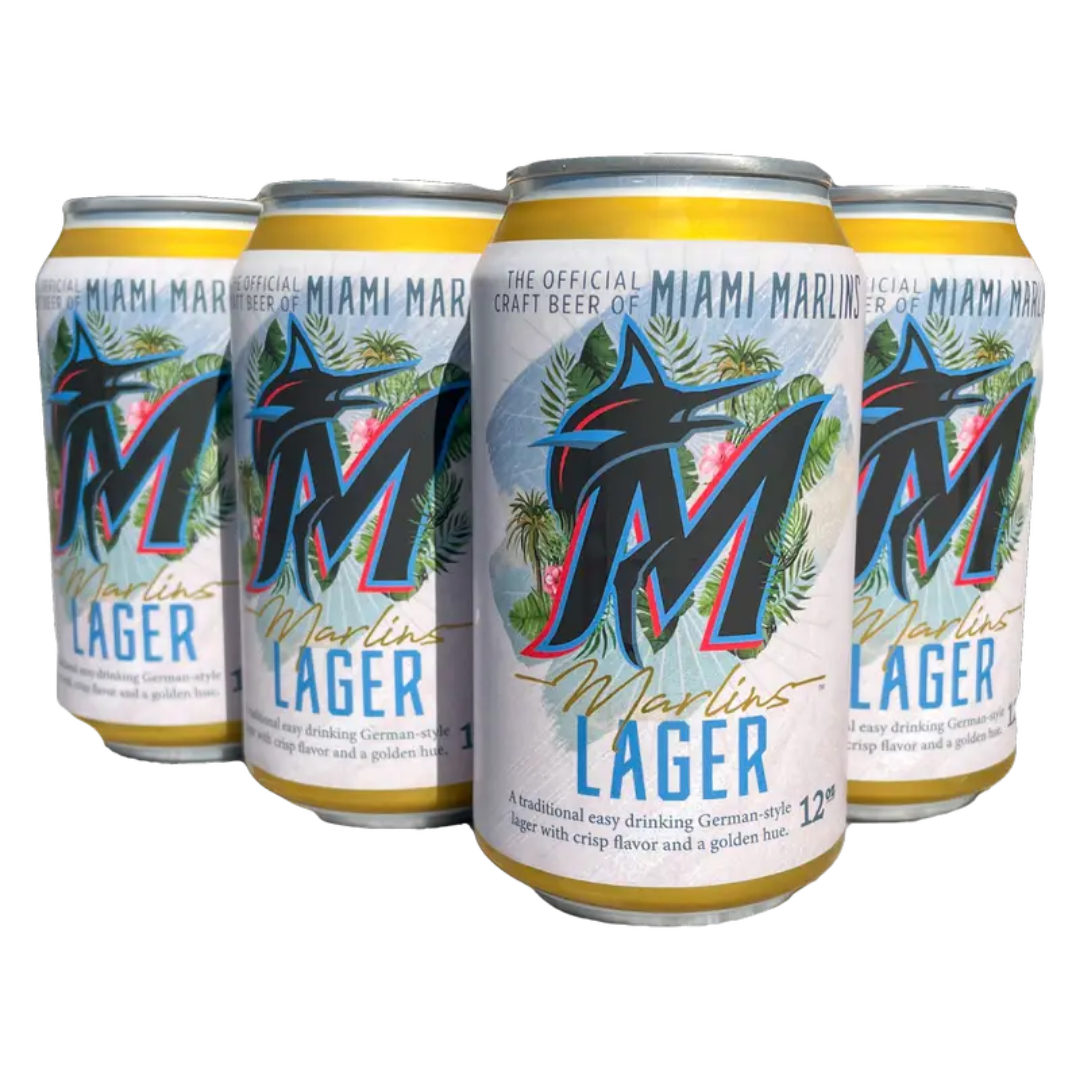 Biscayne Bay Marlins Lager 6x12oz Cans