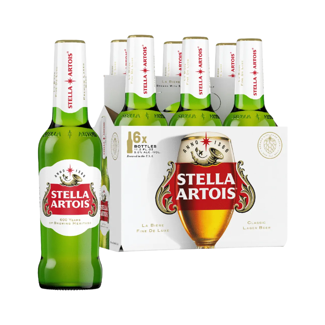Stella Artois 6x11.2oz Bottles