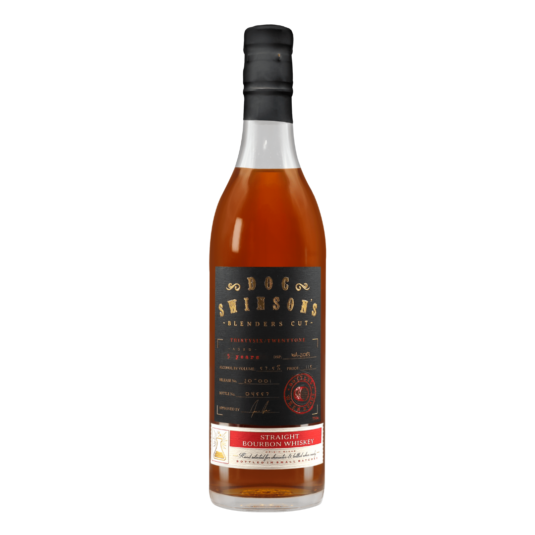 Doc Swinson's Thirtysix/Twentyone Blenders Cut Straight Bourbon Whiskey 750ml
