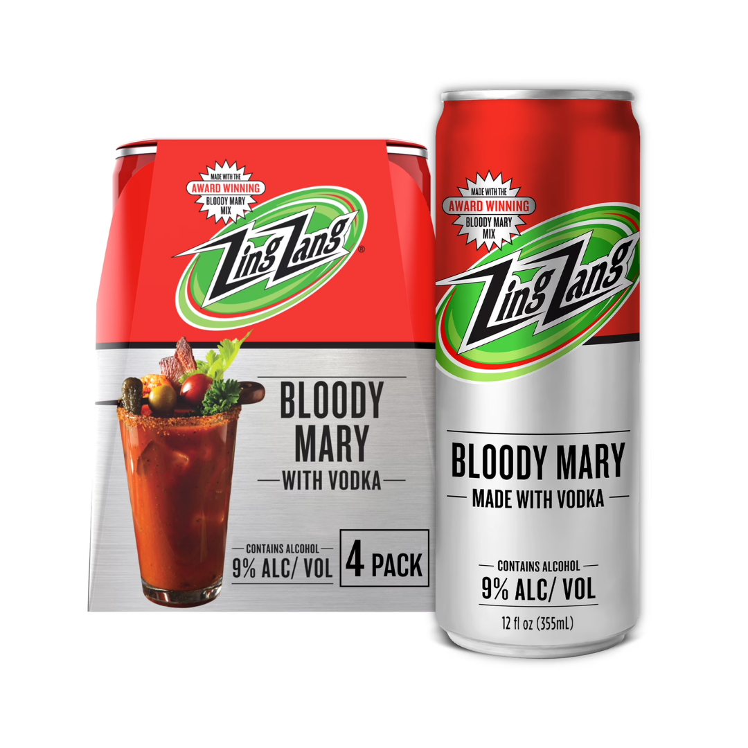 Zing Zang Booldy Mary With Vodka 12oz Can