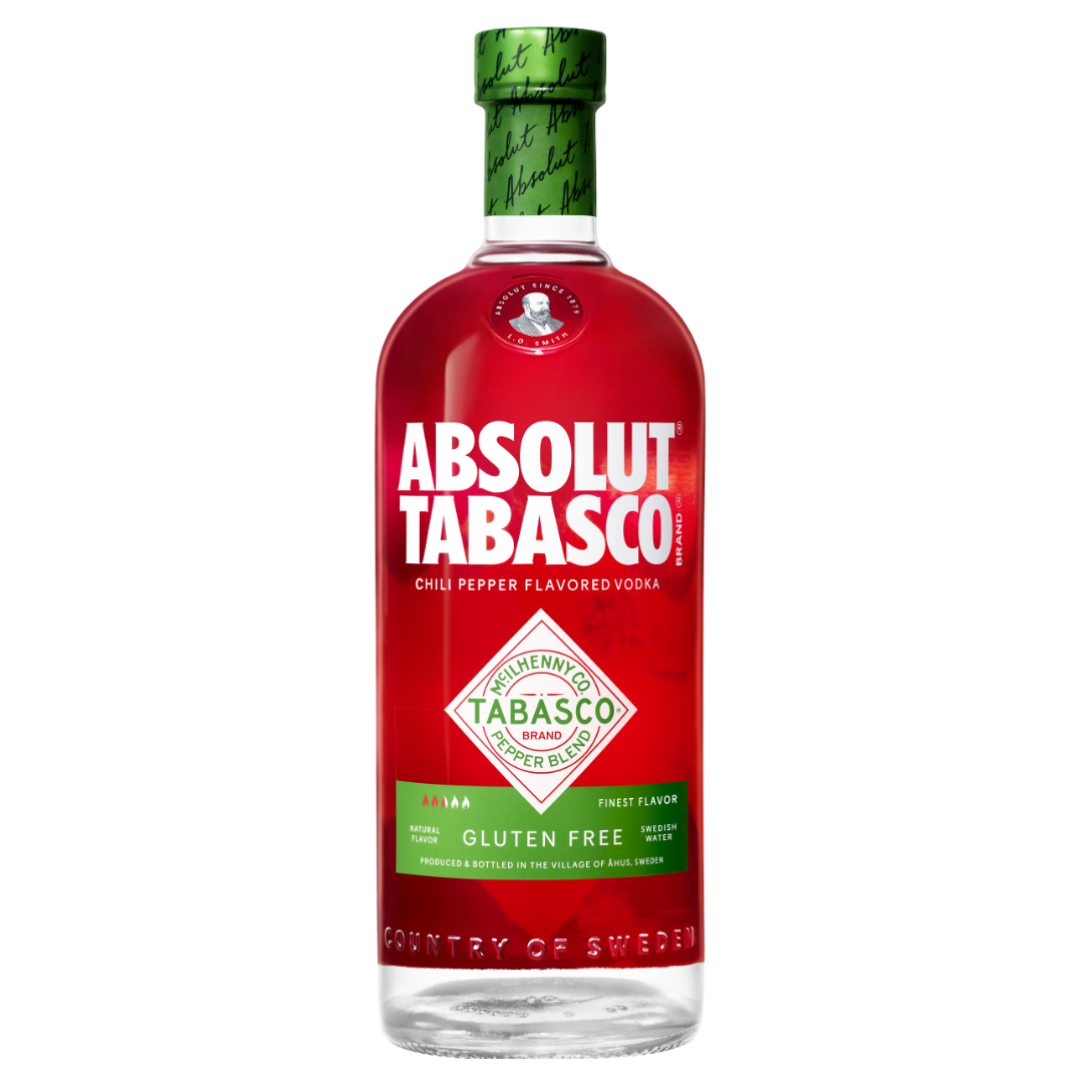 Absolut Tabasco Chili Pepper Vodka 750ml
