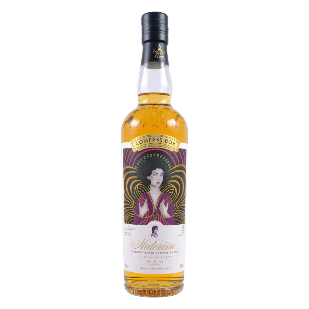 Compass Box Hedonism Blended Grain Scotch Whiskey 2025