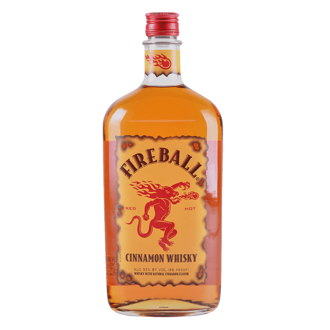 Fireball Cinnamon Whiskey Glass 750ml