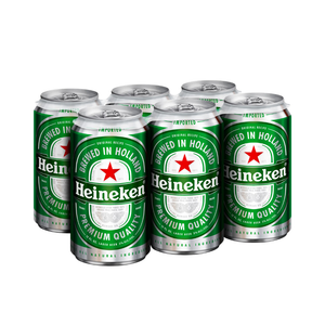 Heineken 6x12oz Cans
