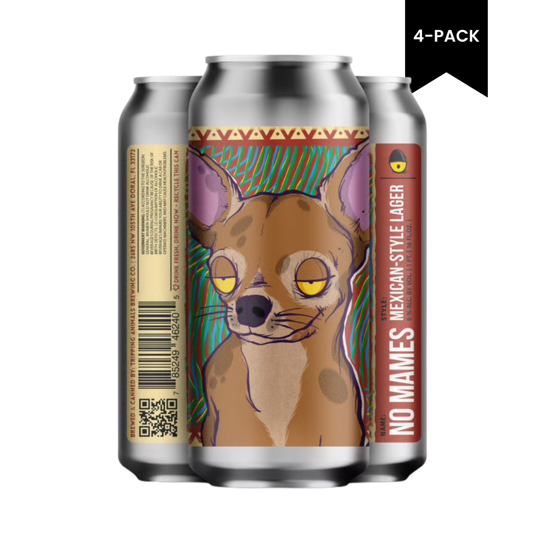 Tripping Animals No Mames 4x16oz Cans