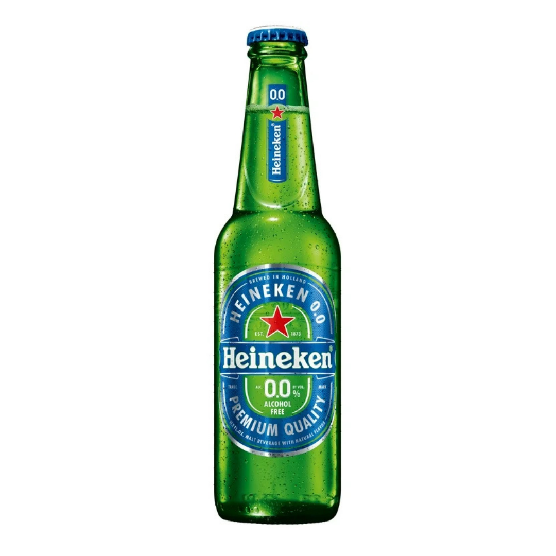 Heineken 0.0 Alcohol Free 11.2oz Bottle