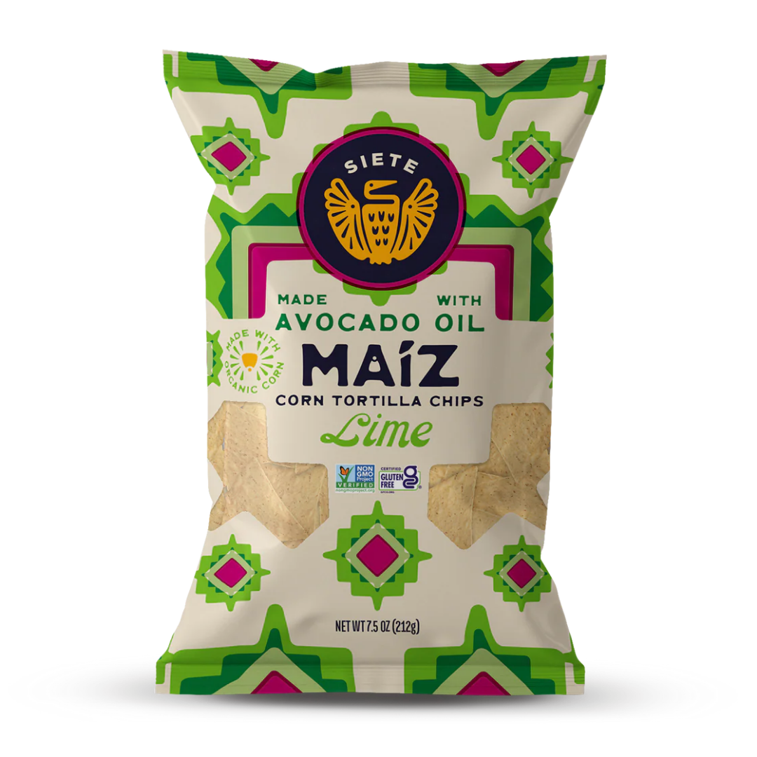Maiz Tortilla Chips Lime 7.5oz